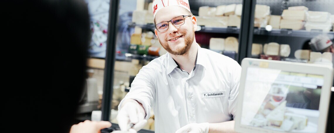 Verkäufer (m/w/d) für den Käseshop / Mopro, 1. Bild